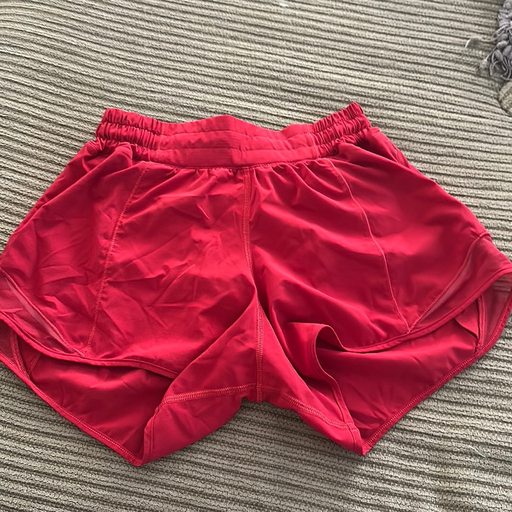 Lululemon Hotty Hot 4 inch shorts! Barely worn!